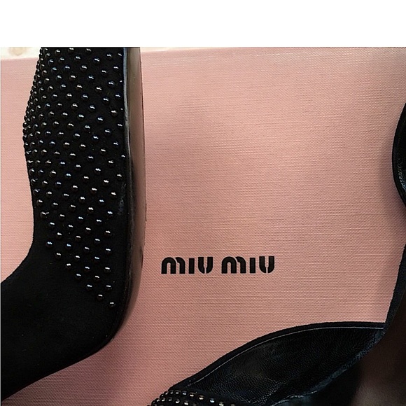 Studded Miu Miu heels - Picture 10 of 10